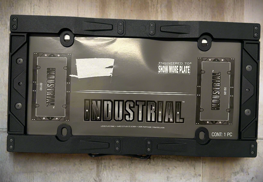 Industrial License Plate Cover
