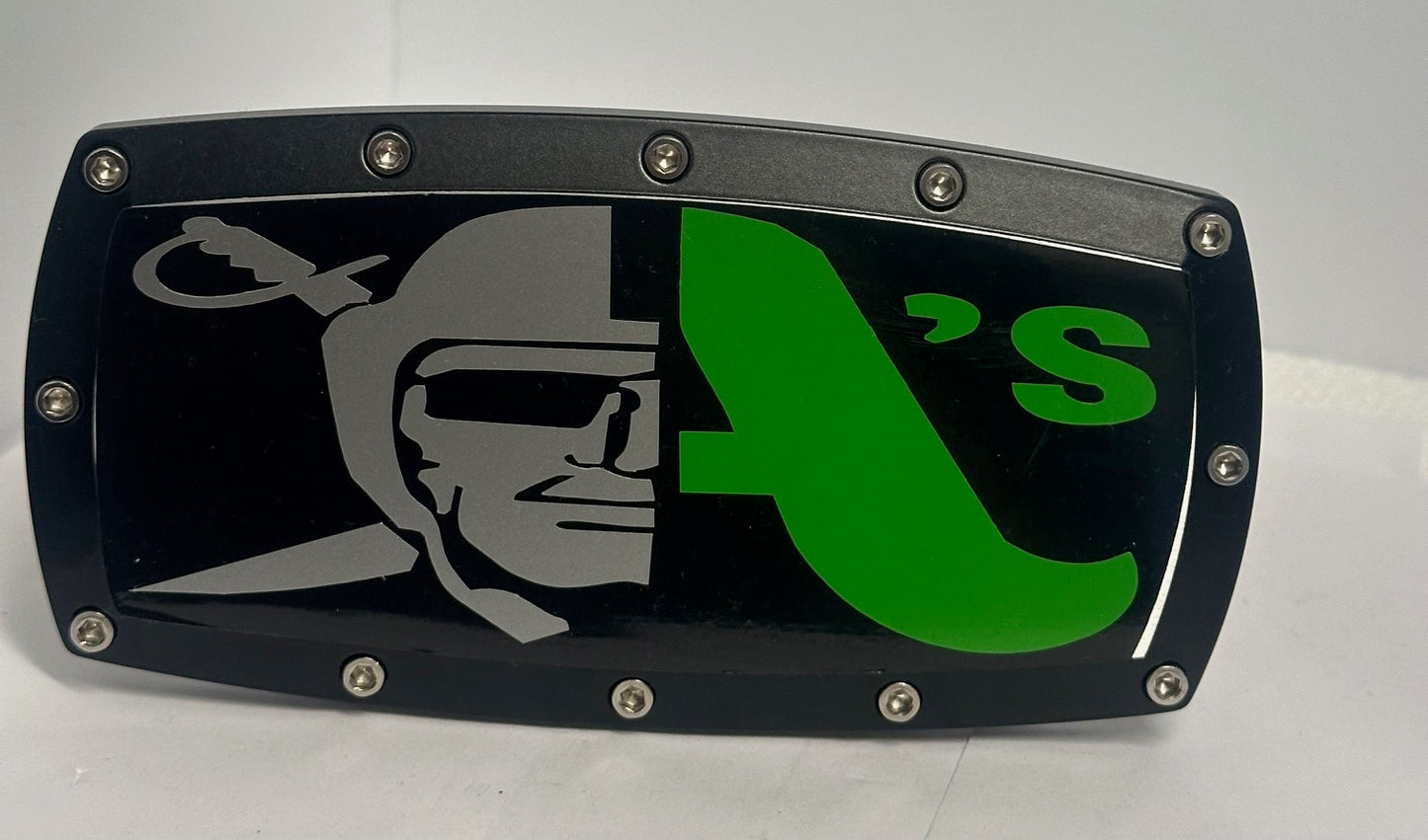 Large Logo Hitch Cover RAIDER AND A's