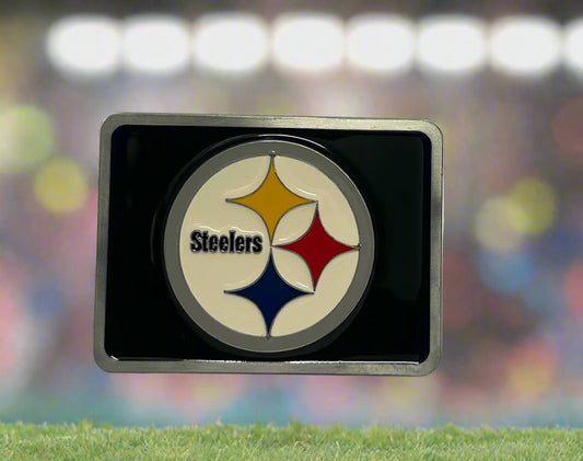 Pittsburgh Steelers  Hitch Cover Class II and Class III Metal Plugs