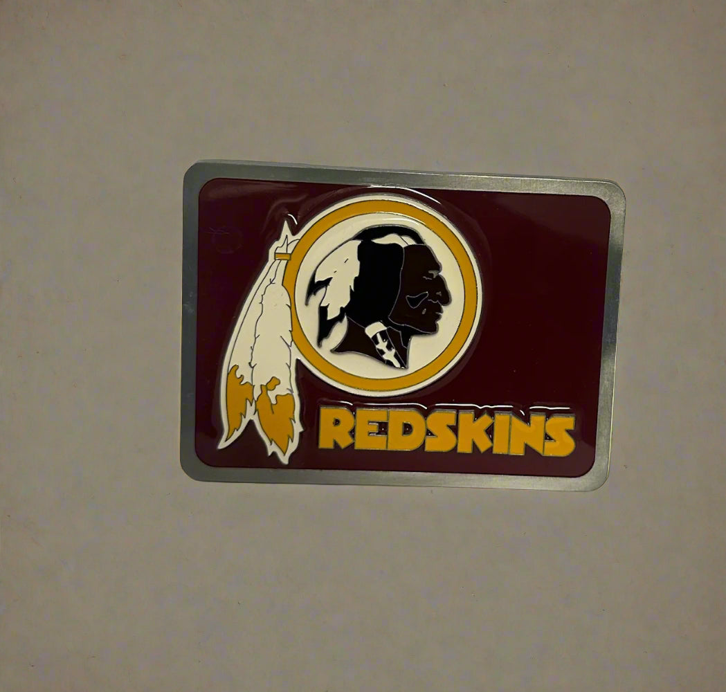 Washington Commanders  Hitch Cover Class II and Class III Metal Plugs