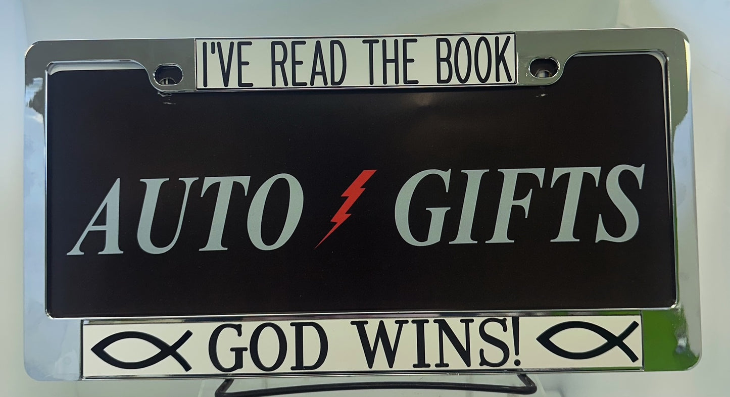 I'VE READ THE BOOK GOD WINS!