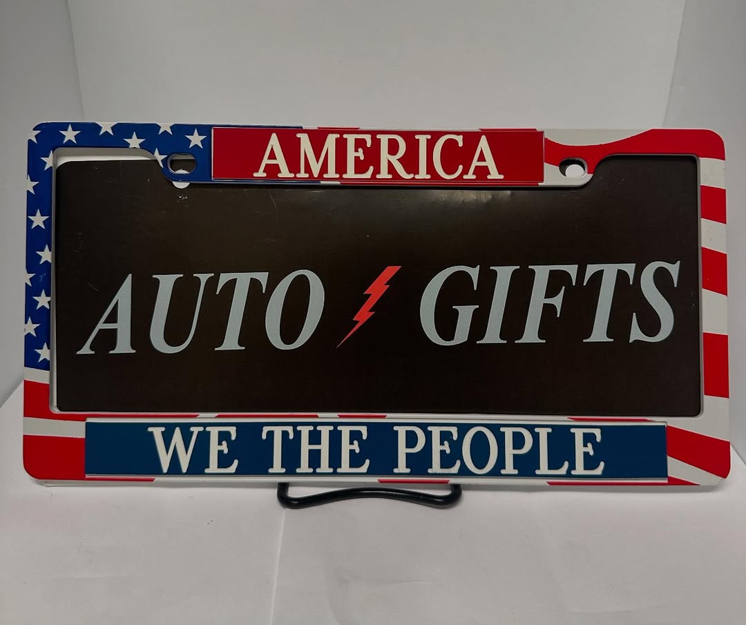USA License Plate Cover