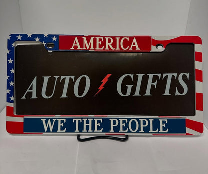 USA License Plate Cover