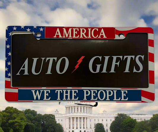 USA License Plate Cover