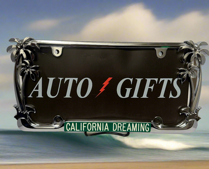 California Dreaming License Plate Cover