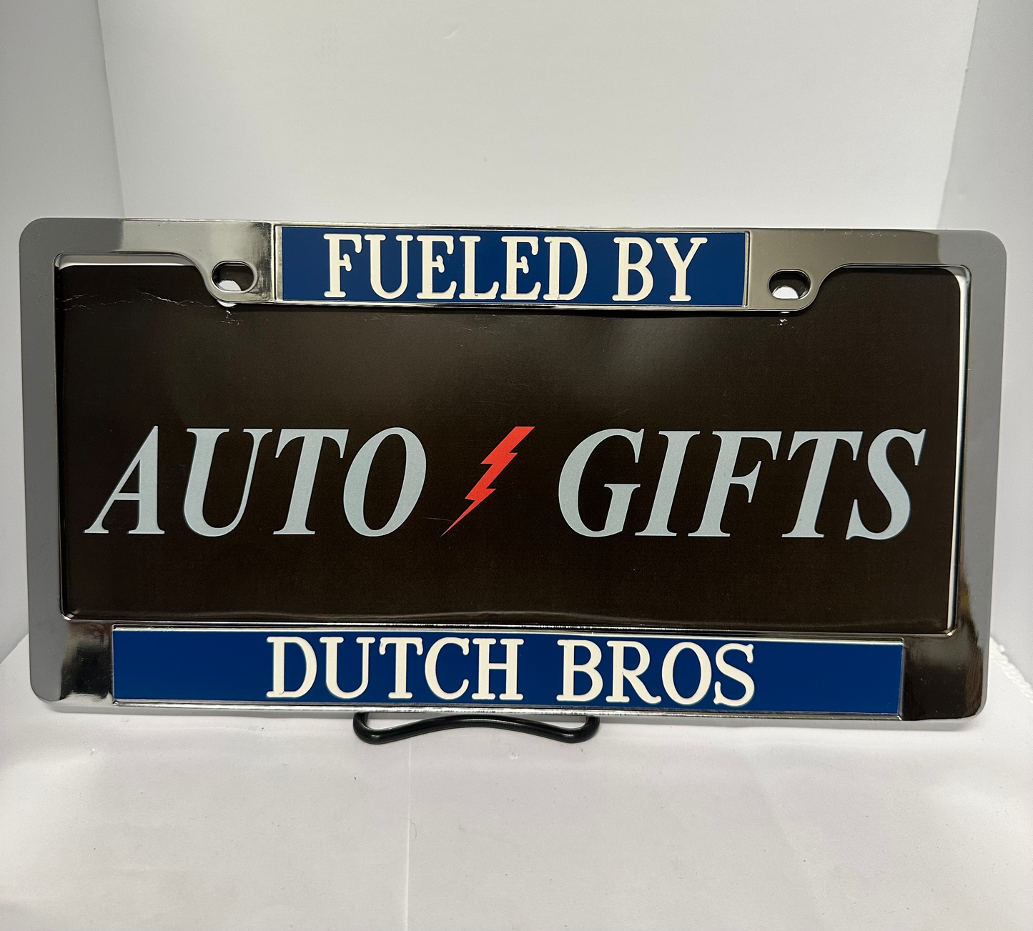 Dutch Bros License Plate Cover