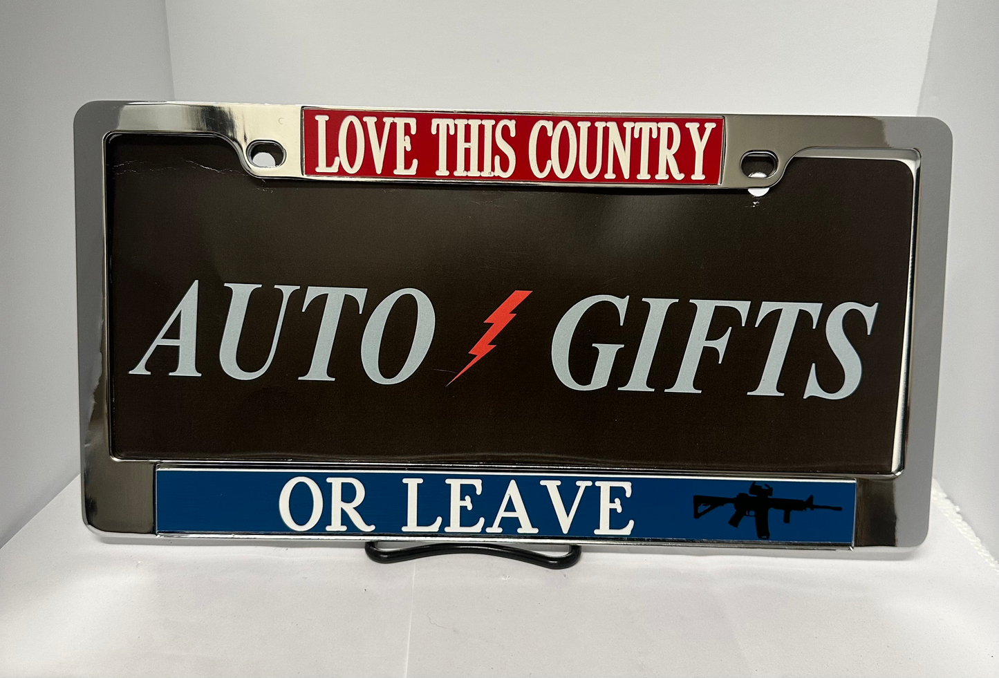 Love This Country License Plate Cover