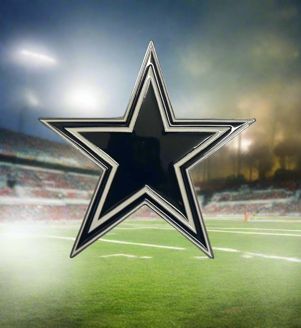 Dallas Cowboys  Large Hitch Cover Class II and Class III Metal Plugs