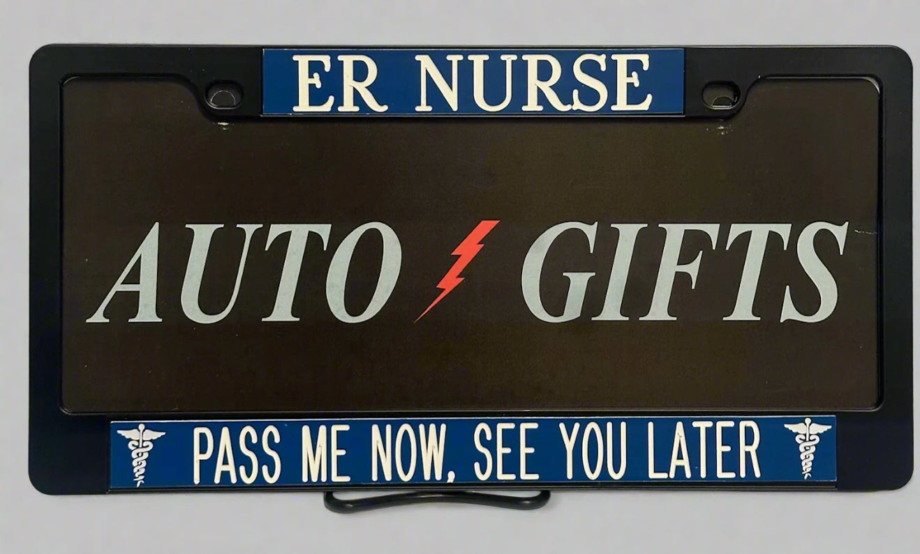 Black, Metal Frame Nurse Pass Me Now See You Later